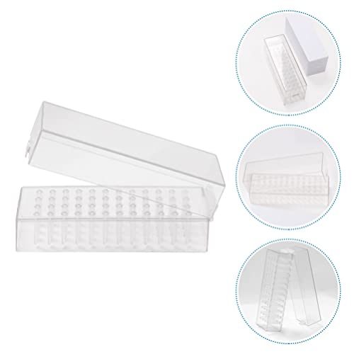Caja organizadora para brocas de manicure 48 orificios miniatura 5