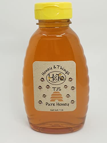 Miel pura natural Honey & Things 1 lb miniatura 1