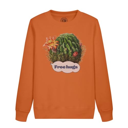Sweatshirt enfant Free Hugs, le cadeau d'anniversaire original motif cactus