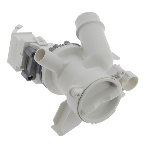 Pompe vidange 43041796 pour Lave linge CANDY, ESSENTIEL B, HOOVER, ZEROWATT, LAVE LINGE HUBLOT ESSENTIELB ELF1014-4B, LAVE LINGE HUBLOT ESSENTIELB ELF1414-1B,...