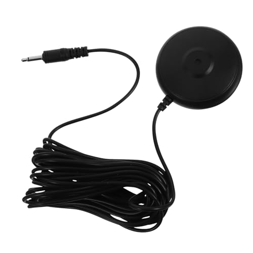GOOHOCHY Calibration Microphone for Accurate Sound Measurement Wired Mic for Audio Calibration Black Straight Plug for Desktop Use Streaming and Online Teaching