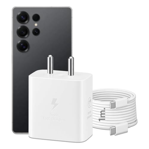Image of KARWAN 45W Super Fast Charger Adapter with Cable [2Yrs Warranty] Compatible with Samsung Galaxy S /A /M /F /Z Series,S26 /S25 /S24 /S23 /S22 /S21 /Fe /Plus /Edge /Ultra /Flip /Fold & More,USB-C BIS Certified Charger