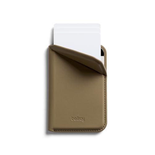 Bellroy Mag Wallet – (Leather magnetic card holder) - Khaki