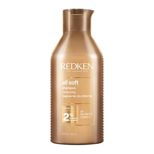 Redken | Schampo, återfuktar och mjukar upp torrt hår, All Soft, 500 ml