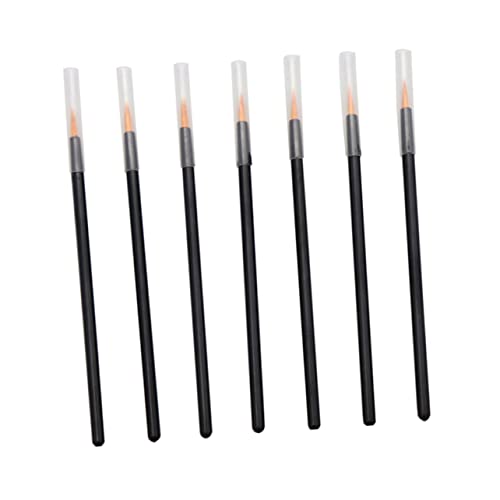 minkissy 使い捨てアイライナーブラシセット 50本入り メイクアップツール アイメイクブラシ アプリケーター 女性用 小型アイライナーブラシ