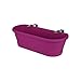 Produktbild Elho Corsica Easy Balcony Übertopf, Kirschrot, 60 cm