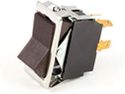 Carling Technologies TIGK6D-1L-BL-FNx5 Rocker Switch, Brown Light (Pack of 5)