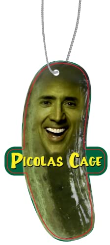 Bild: Generisch 2x PICOLAS CAGE Duftbaum/Lufterfrischer, Gr�n, Frisch, H�ngendes Papier f�r 4,99 EUR bei amazon.de