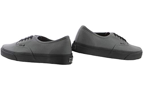 Vans Vans Mens Authentic Slim Low Top Lace Up Fashion Sneakers, Grey, Size 4.5
