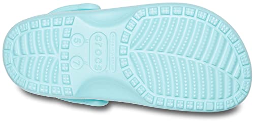 Image of Crocs Unisex-Adult Classic Clogs, Ice Blue, 2 Men /4 Women