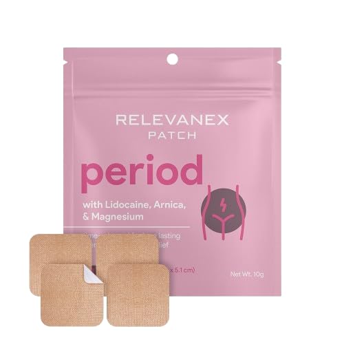 relevenex transdermal patches for women  menstrual cycle comfort amp support  gentle amp convenient  designed for everyday ease