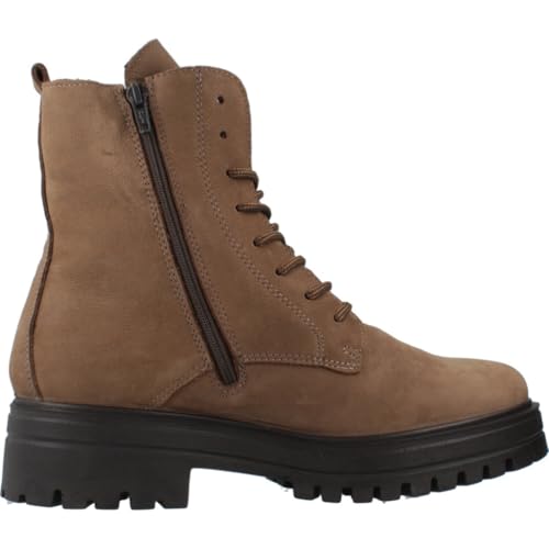 Imac 857518i bottines en cuir marron avec talon de 5 cm - 4