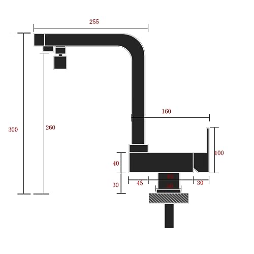 Filtre à eau 3 voies cuisine mitigeur évier robinet eau potable pliable - 6