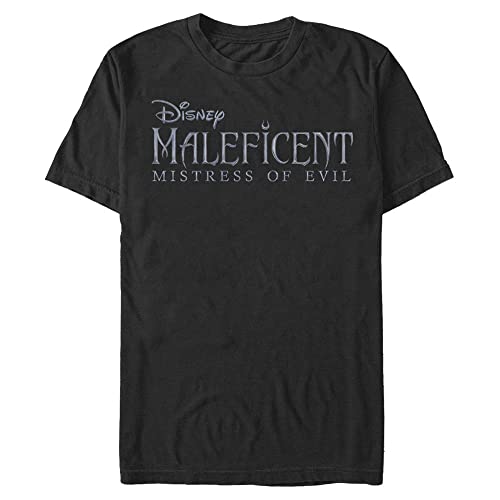 T-shirt Maleficent Disney homme noir grande taille 4XL coton
