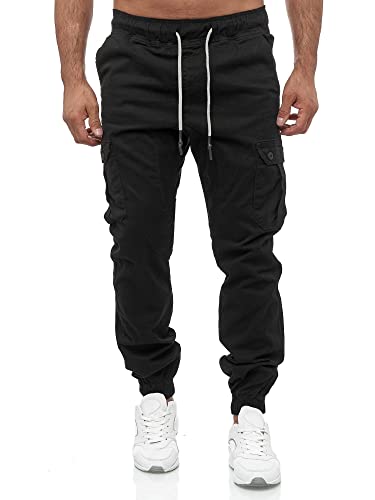 Cargohose Herren Cargo Hose Jogger Chino Regular Fit Jeans 16610 – Bild 3