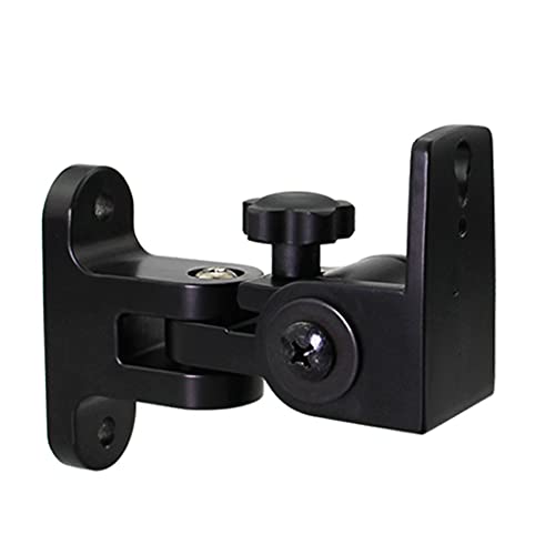 Racks de Altavoces, Soporte de Audio Soporte de pared de altavoz Soporte de altavoz de doble altavoz de sonido envolvente Altavoz de ajuste múltiple Estante de altavoz de tamaño universal, puede lleva