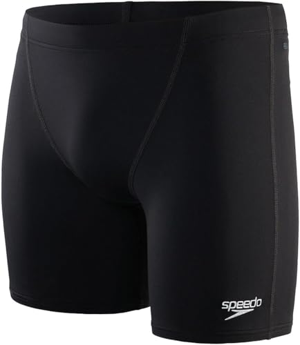 Speedo Herren Eco Endurance+ V Cut Mid Badehose, Schwarz, 4 DE