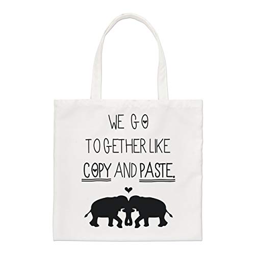 We Go Together Like Copy And Paste regularna torba na ramię