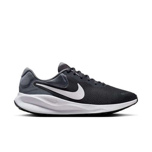 Nike Nike Men's Revolution 7 Sneaker, Anthracite White Cool Grey Black, 11.5