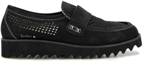 Jambu Women's Jessie Loafer Flat, Black, 10 | Image 2