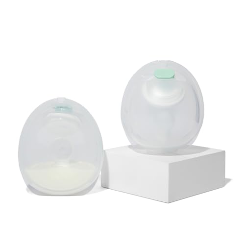 Image of Motif Medical Breast Milk Collector Cups for Luna, Duo, & Roam Breast Pump - Hands-Free & Portable Collection Cups - Wearable Breast Milk Collection Cups w/Storage Bag, 5 Flanges & More (5 oz)