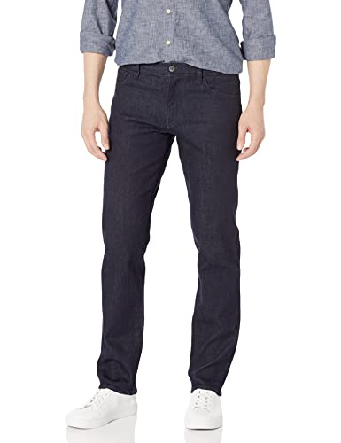Armani Exchange Men's 5 Pocket Straight Denim Dark Rinse