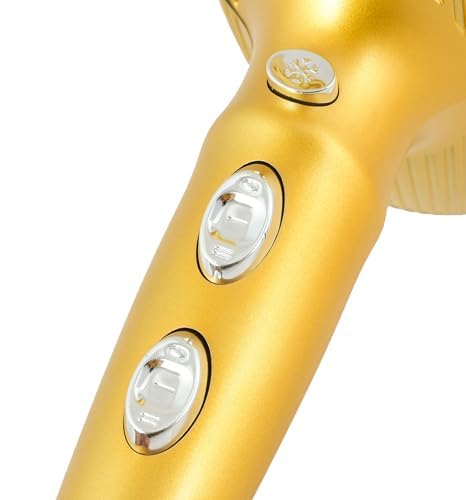 Close-up of Seesky SS-1014 Hair Dryer control buttons
