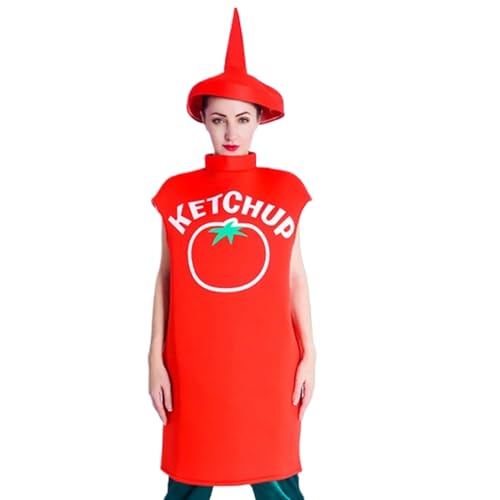 Costume moutarde pour adulte rigolo pour une performance sur scène réussie