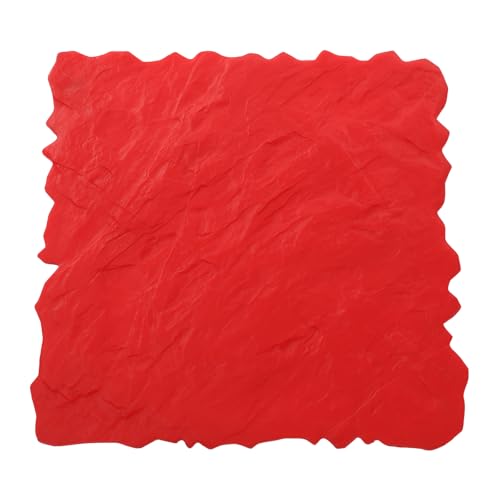 Moules de tampons en béton - 50 x 50 cm - En polyuréthane - Pour terrasse, trottoir, sol - Avec motif de pierre