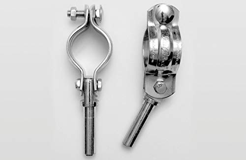 Carlisle Oar Locks Metal, Silver