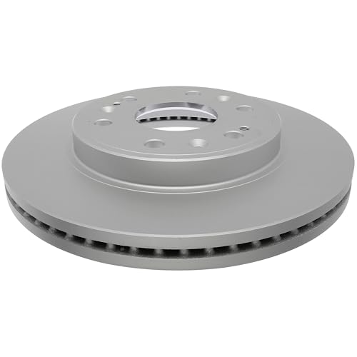 ACDelco Silver Coated Front Brake Rotor 18A1705AC | GM 19327371 Brake Rotors for Select Chevy Silverado, Chevrolet Tahoe, Cadillac Escalade, XTS, GMC Sierra, Yukon, and more