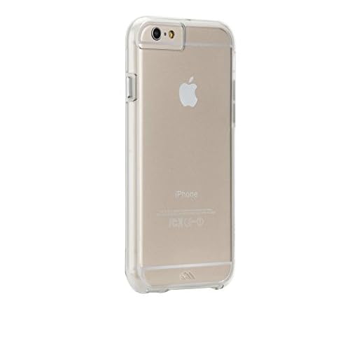 Case-Mate iPhone 6 Case - NAKED TOUGH - Clear - Slim Protective Design - Apple iPhone 6 / iPhone 6s - Clear