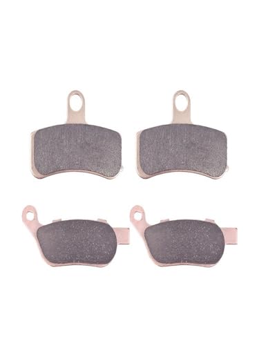 Plaquettes de frein adaptées à Harley FXDF FLS FLSTF FXSTC 1 Set Copper