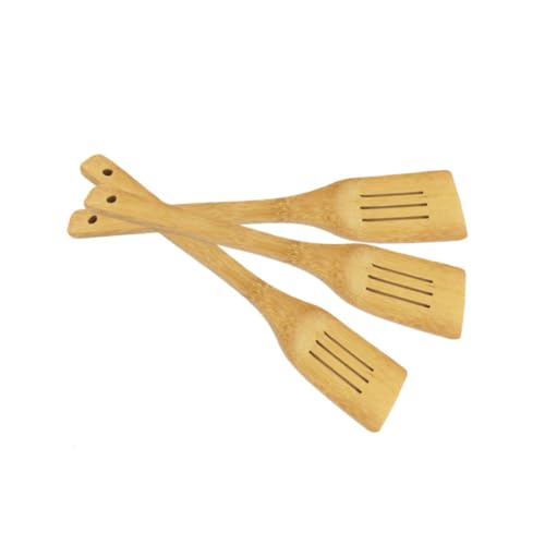 WEKADRIN de para Cocina Resistente al Calor Utensilio Ecológico con Mango Ergonómico y Colgador Herramienta para Sartenes Antiadherentes y Frituras