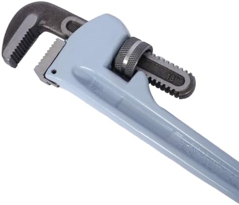 Aluminium Pipe Wrench Set (14", 18", 24" inch) - Adjustable Jaw Plumbing Pipe Wrench