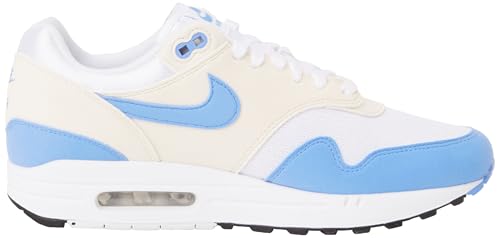 Nike Air Max 1 Women's Shoes (DZ2628-113, White/Phantom/Black/Royal Pulse)4