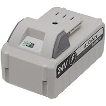 Replacement 4.0Ah 24V Battery for Snow Jo Sun Jo 24V Series Cordless Power Tools, Compatible with Snow Jo 24VBAT-LTX 24VBAT-LTW 24VBAT-LTE 24VBAT 24V-X2-SB18 24VBAT-XR