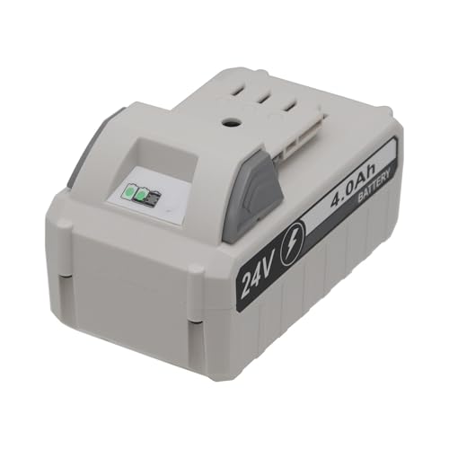 Replacement 4.0Ah 24V Battery for Snow Jo Sun Jo 24V Series Cordless Power Tools, Compatible with Snow Jo 24VBAT-LTX 24VBAT-LTW 24VBAT-LTE 24VBAT 24V-X2-SB18 24VBAT-XR