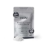HSN Colágeno Hidrolizado Bovino en Polvo | Sin Sabor 500g | 10g Péptidos de Colágeno de Bajo Peso Molecular | Sin Añadidos ni Aditivos | No Incluye Dosificador | No-GMO, Sin Gluten