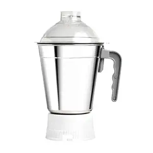 MANISH HOME Wet Big Jar only 1.5L for Juicer Mixer Grinders | 2 Locks, 6 Teeth Coupler, Bajaj, Maharaja, Singer, Orient, Rico, Pigeon, Kenstar, Morphy Richards, Crompton