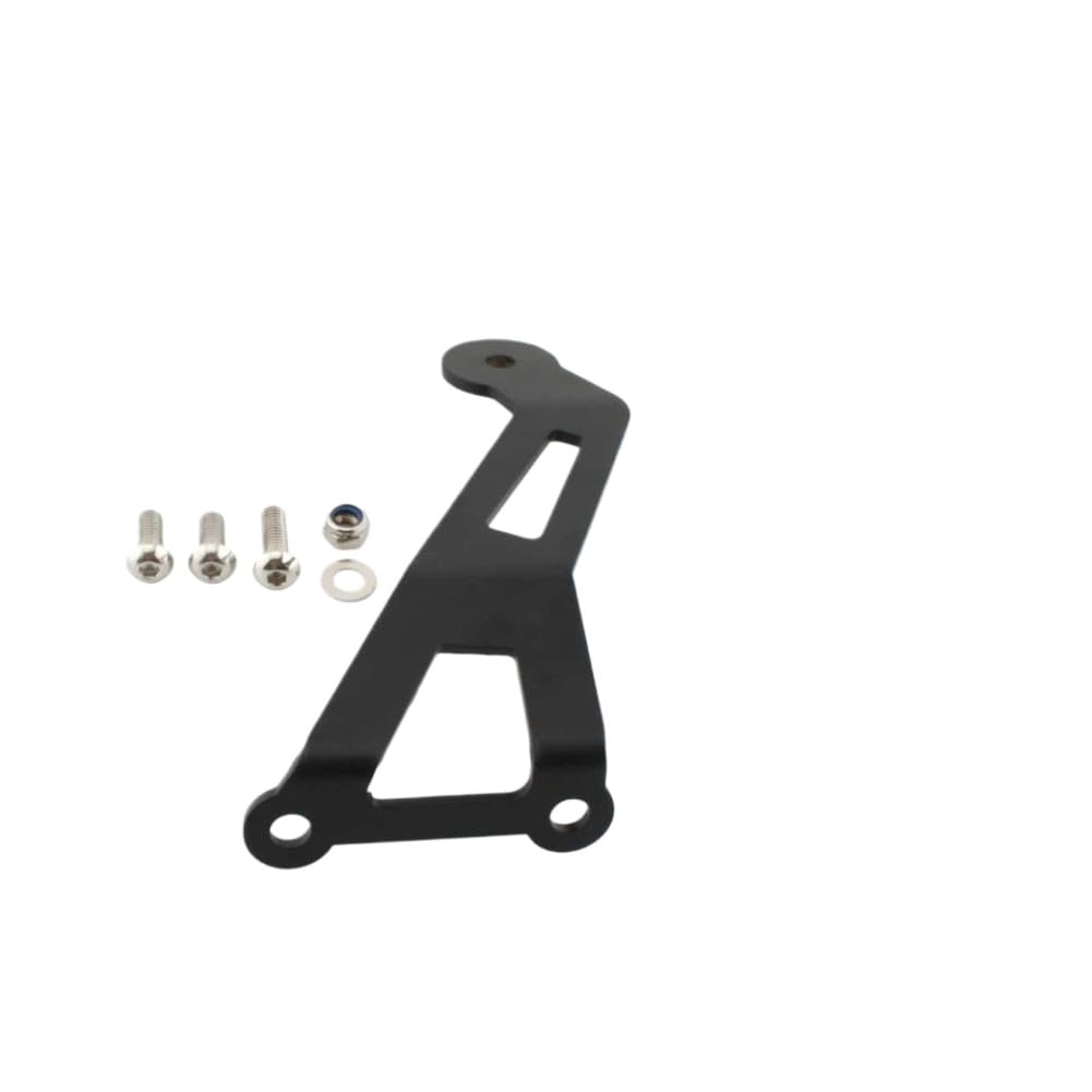 Ztbetcmva Onecolor Aluminum Exhaust Hanger Bracket Black Compatible With Rsv4 Tuono V4 2021 2022 2023