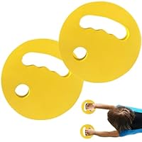 2 Pool Fitness Scheiben Aus EVA - Aquatraining Mit Ergonomischen Griffen