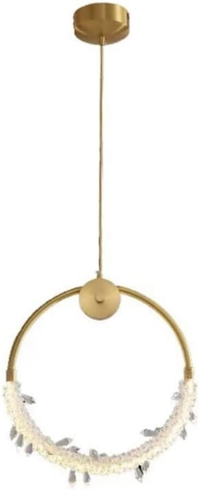 Luminaire suspendu en cristal pour restaurant et décoration de chambre