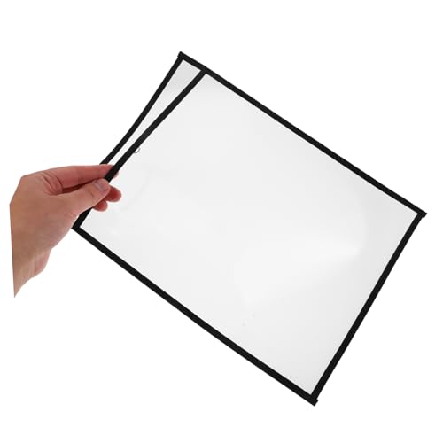 Pochettes transparentes réutilisables Housoutil étanches en PET pour protéger vos documents - 3
