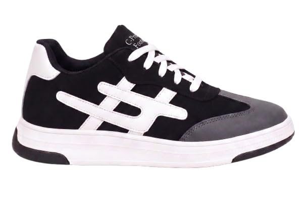 C Franco Mens Sports Shoes | Lightweight Synthetic Leather Sneakers for Running and Walking | Stylish Casual Footwear for Men |-image-47