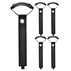 Generisch 5er-Pack Kabelbinder Gurte