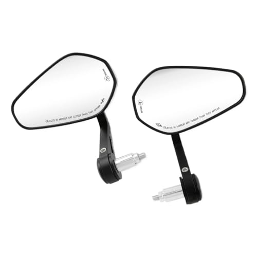 Specchietti Retrovisori Laterali Per Motociclette, Scooter, Da 7/8 O 1 Specchietti Per Estremità Manubrio Per YAM&AHA Per KA&WASAKI Specchietti Retrovisori Moto