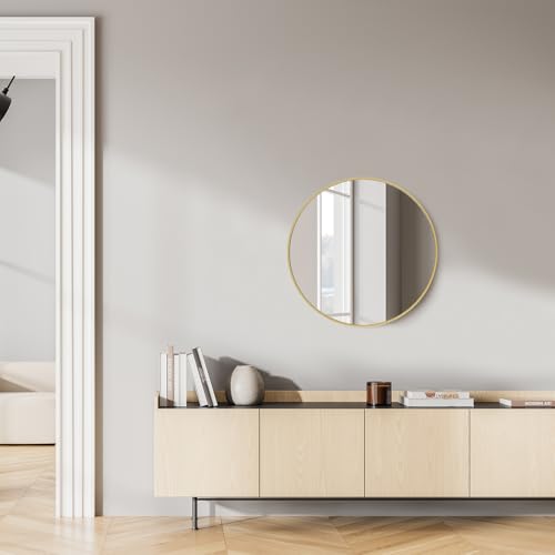 Image of NEWBULIG 20IN Round Bathroom Wall Mirror