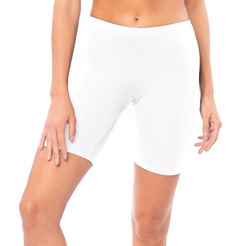 Image of Sexy Basics Womens 12 Pack Cotton Stretch Boyshort Bike Shorts | Yoga, Slip-Short, Boxer-Briefs