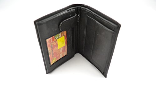 Men's Wallet Genuine Leather Card Slots ID Holder Middle Pocket Long Style New4